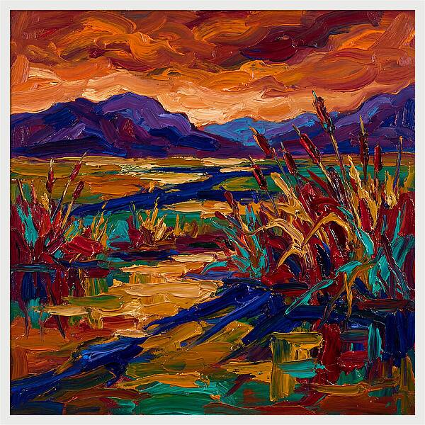 Wetlands Serenity At Dusk