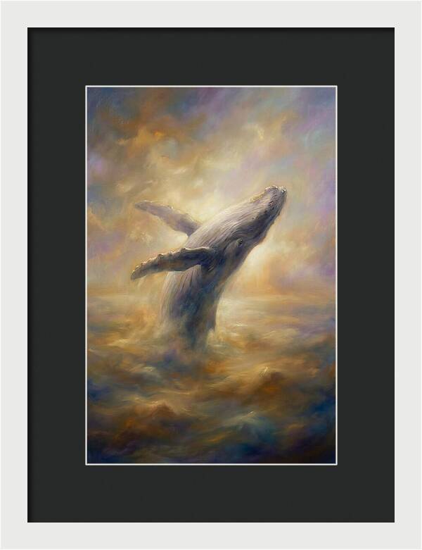 Whale Breaching The Surface