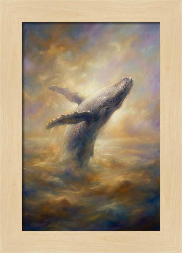 Whale Breaching The Surface