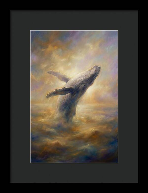 Whale Breaching The Surface
