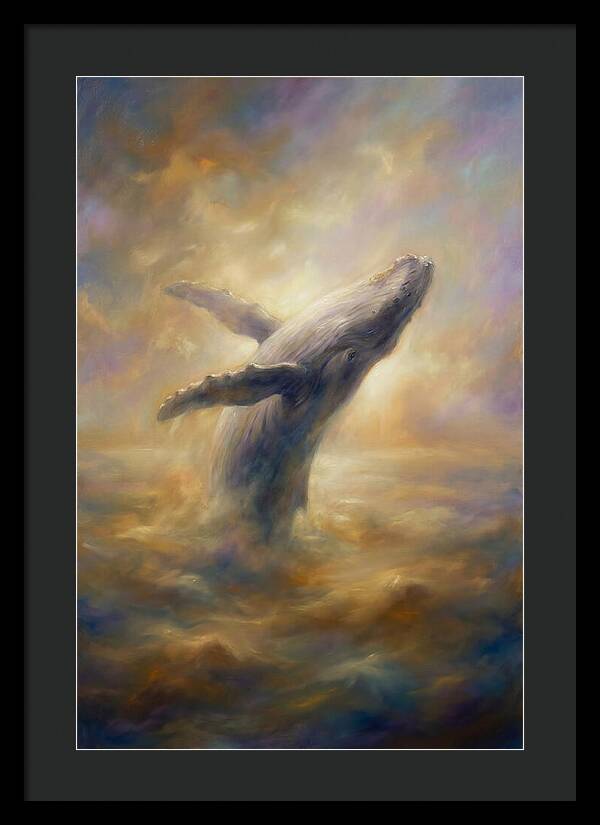 Whale Breaching The Surface