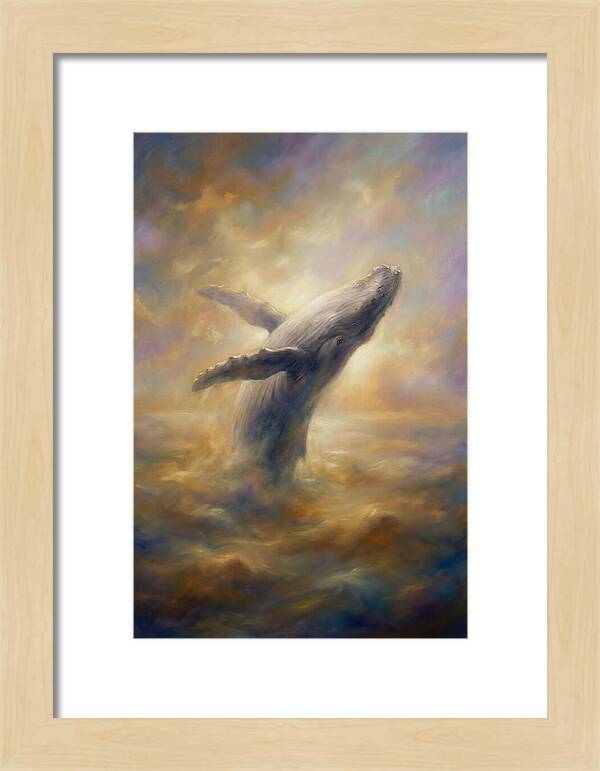 Whale Breaching The Surface