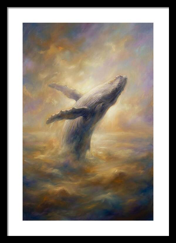 Whale Breaching The Surface