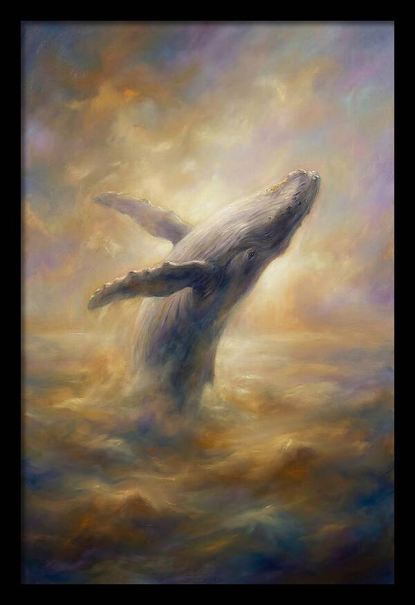 Whale Breaching The Surface