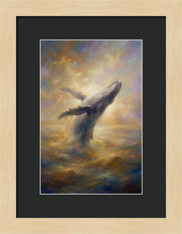 Whale Breaching The Surface