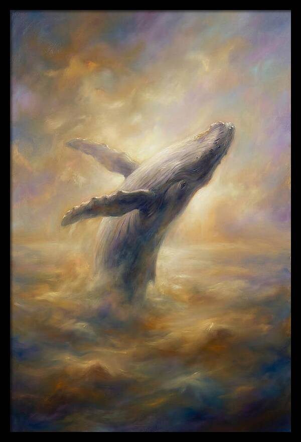 Whale Breaching The Surface