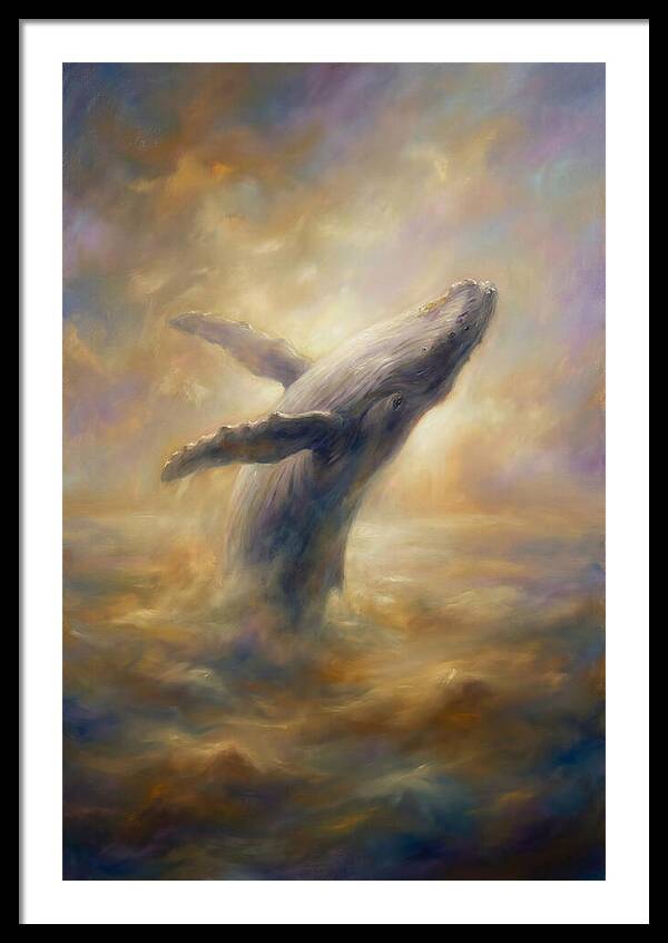 Whale Breaching The Surface