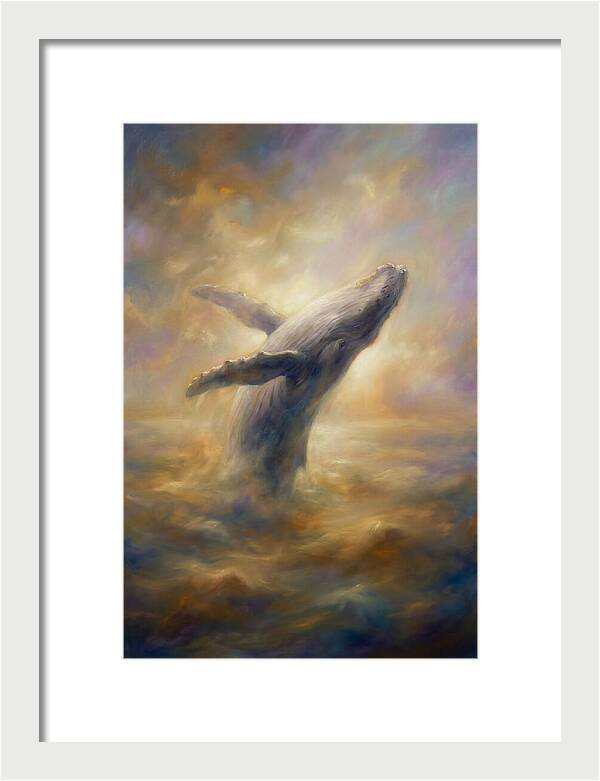 Whale Breaching The Surface
