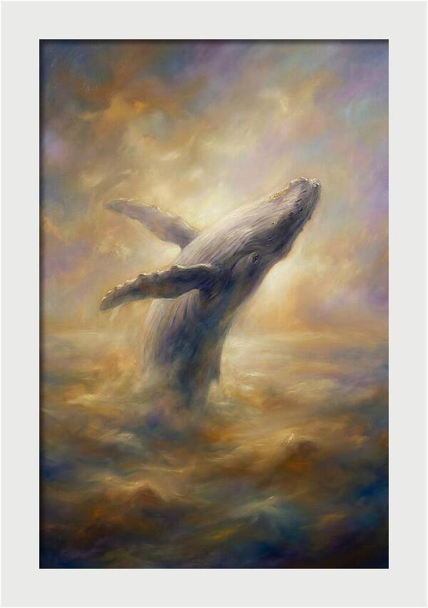 Whale Breaching The Surface