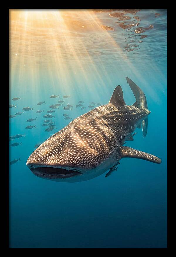 Whale Shark Sunbeams
