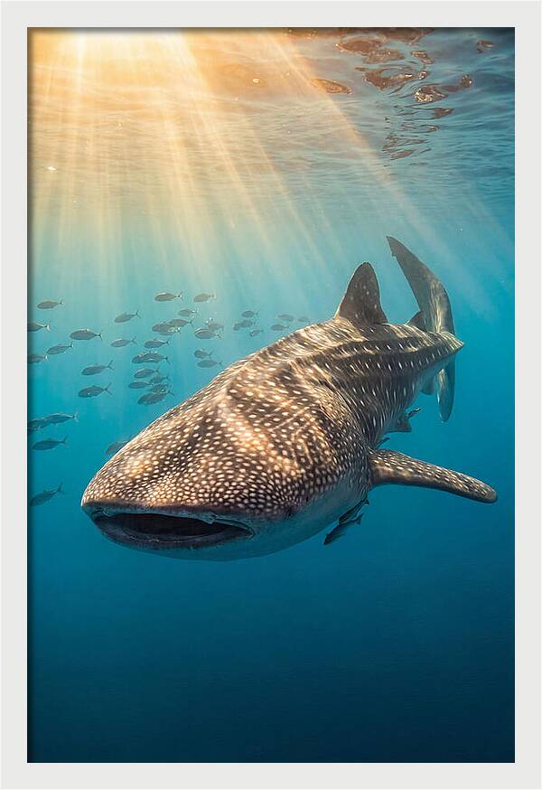 Whale Shark Sunbeams