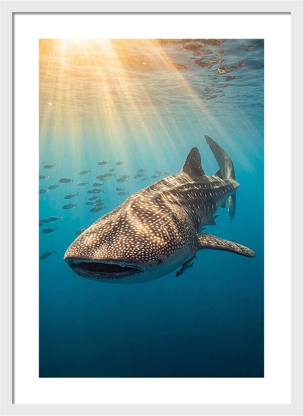 Whale Shark Sunbeams