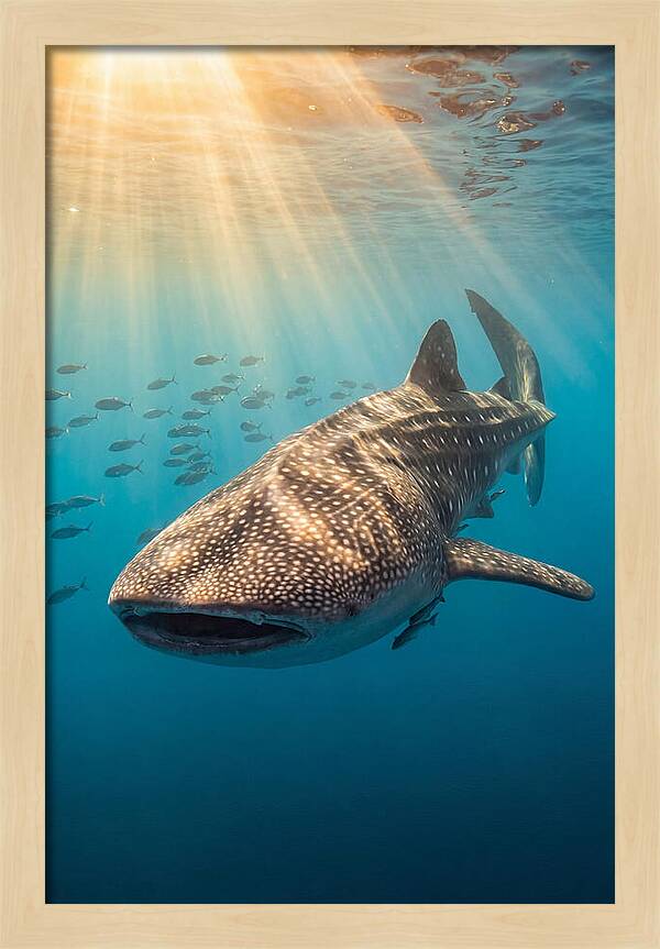 Whale Shark Sunbeams
