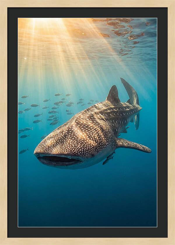 Whale Shark Sunbeams