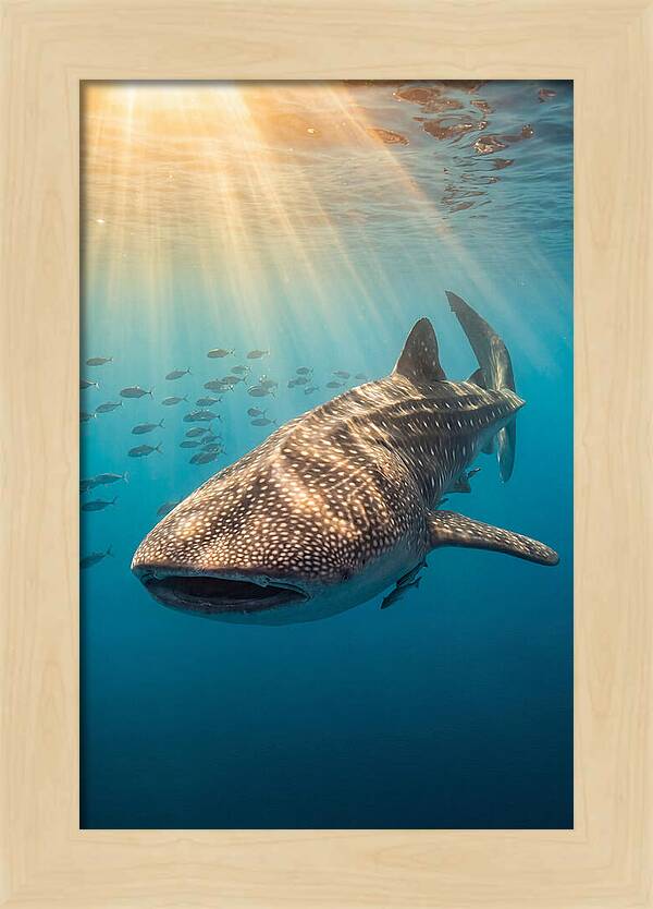 Whale Shark Sunbeams