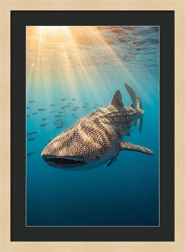 Whale Shark Sunbeams