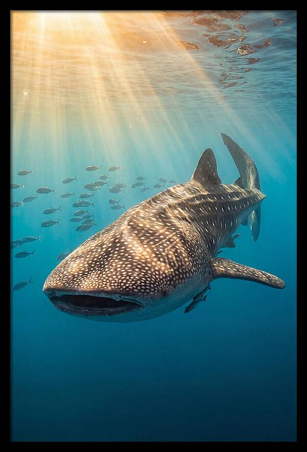 Whale Shark Sunbeams