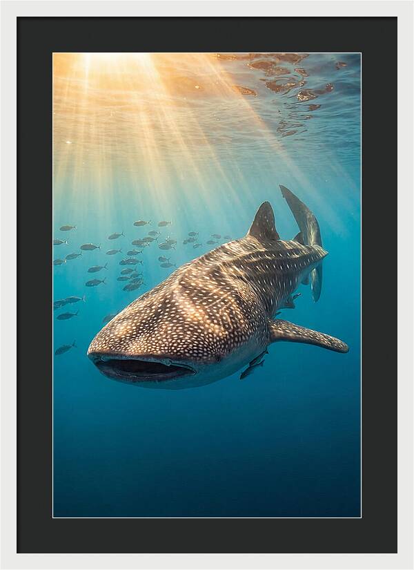 Whale Shark Sunbeams