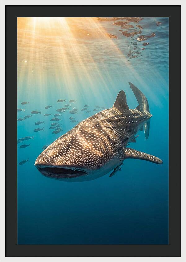 Whale Shark Sunbeams
