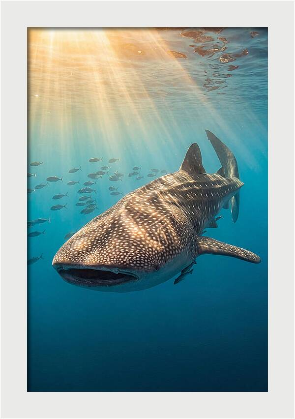 Whale Shark Sunbeams