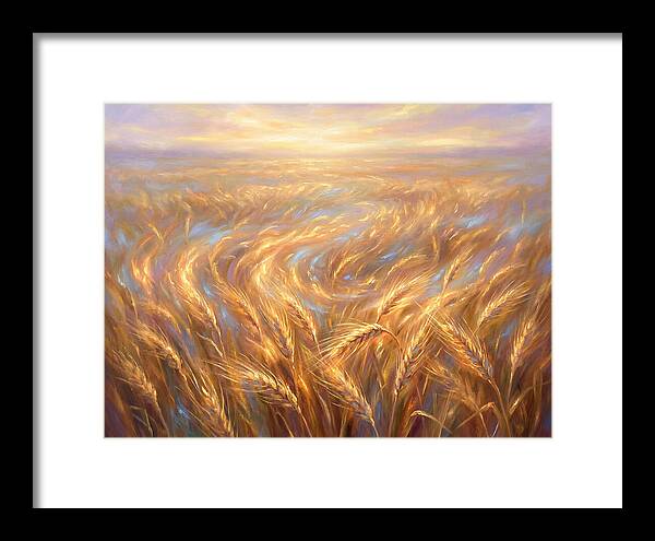 Wheat Field At Dusk