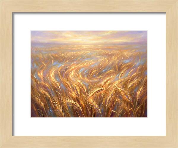Wheat Field At Dusk