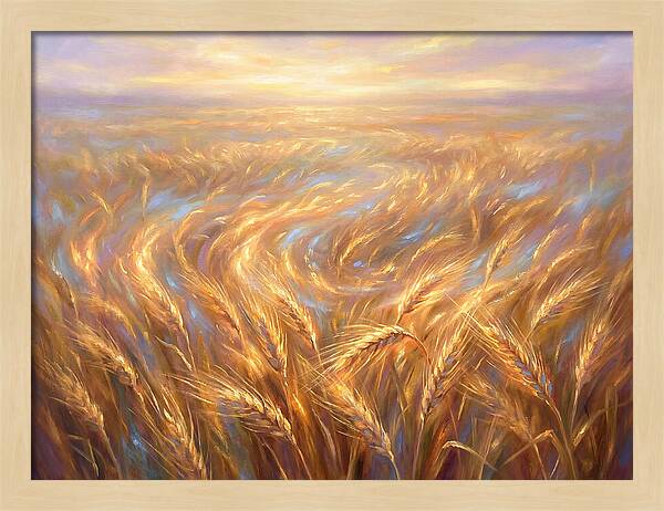 Wheat Field At Dusk