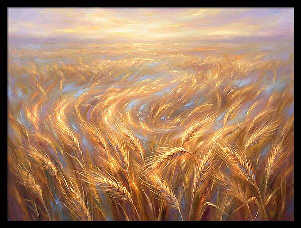 Wheat Field At Dusk