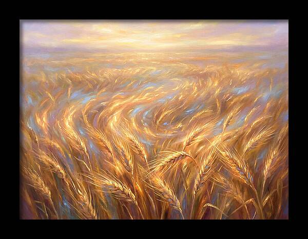 Wheat Field At Dusk