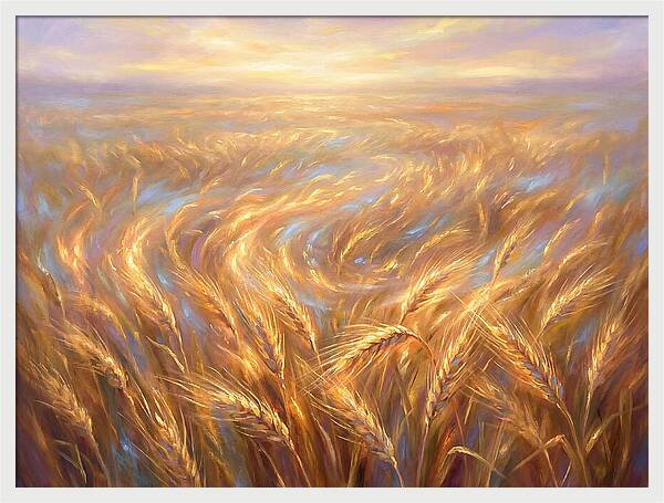 Wheat Field At Dusk