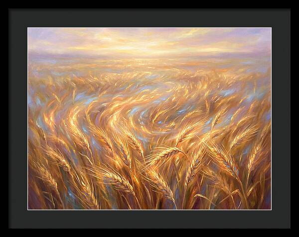 Wheat Field At Dusk