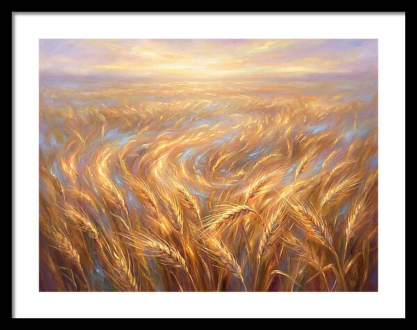 Wheat Field At Dusk