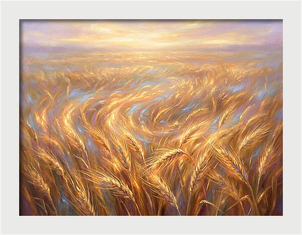 Wheat Field At Dusk