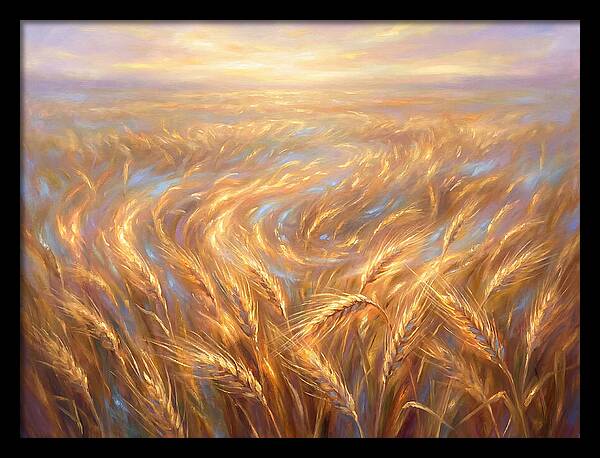 Wheat Field At Dusk
