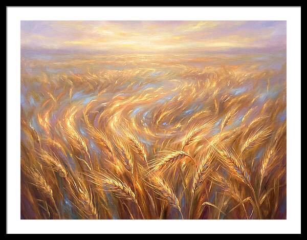 Wheat Field At Dusk