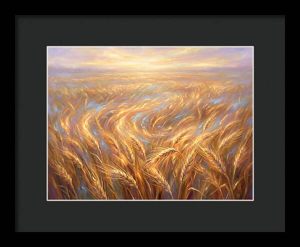 Wheat Field At Dusk