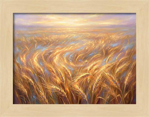 Wheat Field At Dusk
