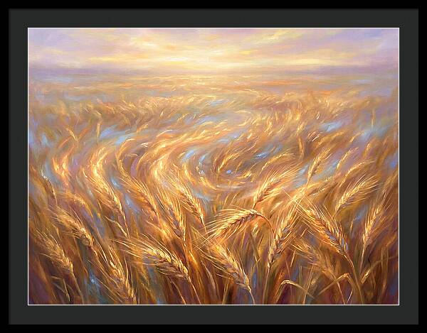Wheat Field At Dusk