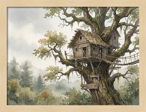 Whimsical Treehouse Retreat