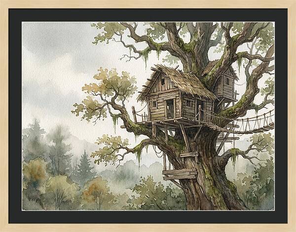Whimsical Treehouse Retreat