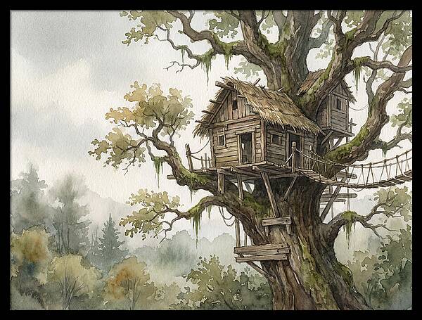 Whimsical Treehouse Retreat