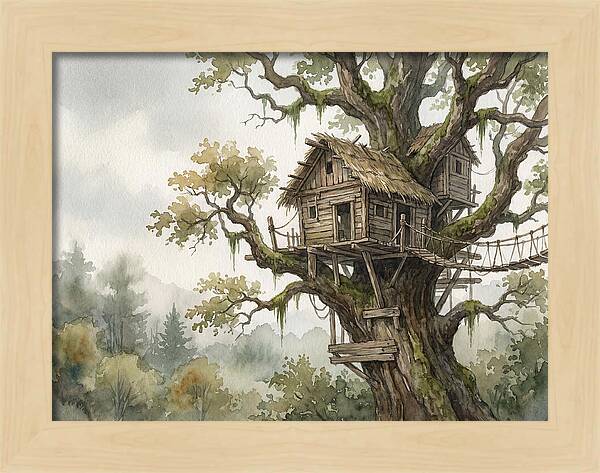 Whimsical Treehouse Retreat
