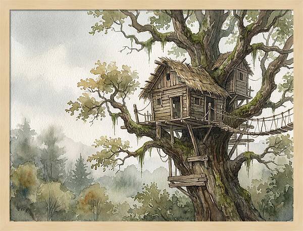Whimsical Treehouse Retreat
