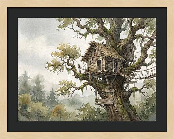 Whimsical Treehouse Retreat