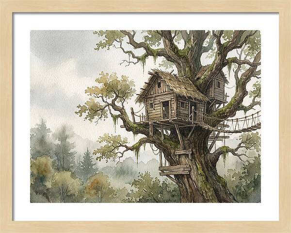 Whimsical Treehouse Retreat