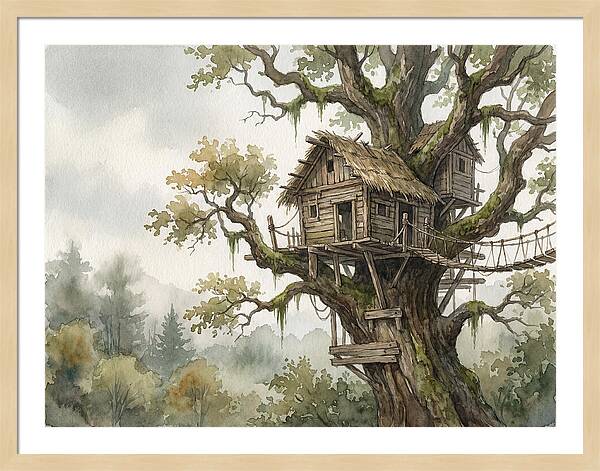 Whimsical Treehouse Retreat
