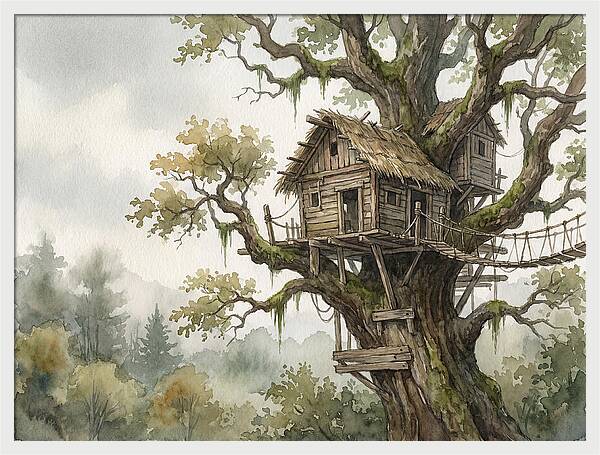 Whimsical Treehouse Retreat