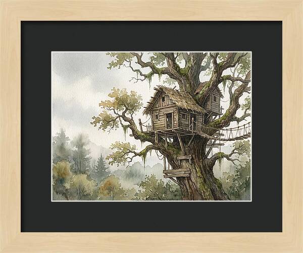 Whimsical Treehouse Retreat