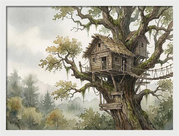 Whimsical Treehouse Retreat