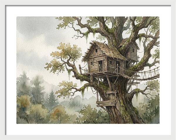 Whimsical Treehouse Retreat